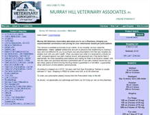 Tablet Screenshot of murrayhillvetrx.com